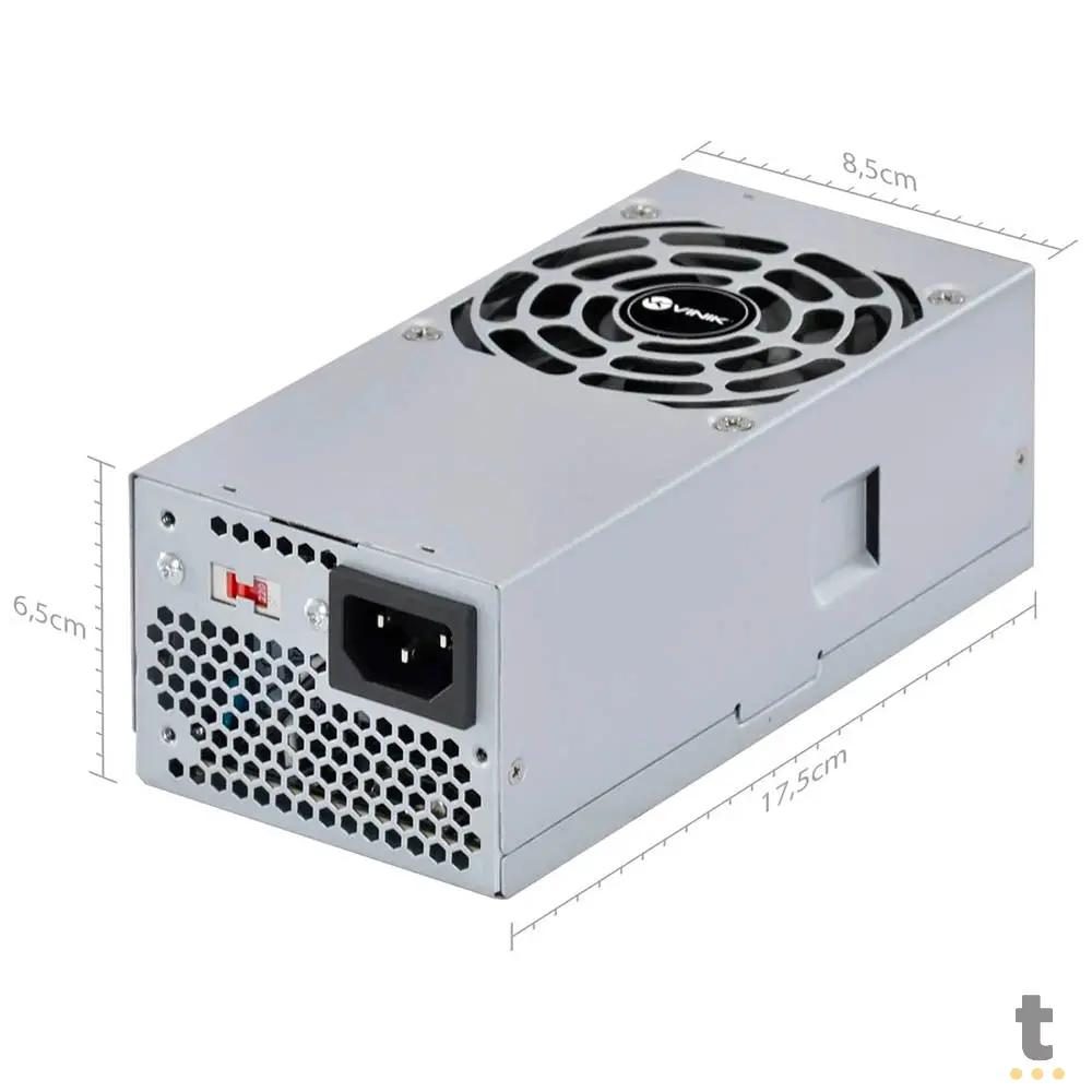 Fonte Real Atx para Gabinete Slim Tfx 230W PcYes - Vft230 Truedata